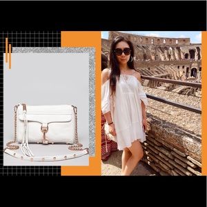 Rebecca Minkoff Mini MAC Rose Gold Purse👛